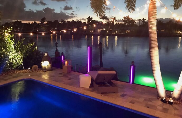 Pool Lighting-SoFlo Pool Decks and Pavers of Palm Beach